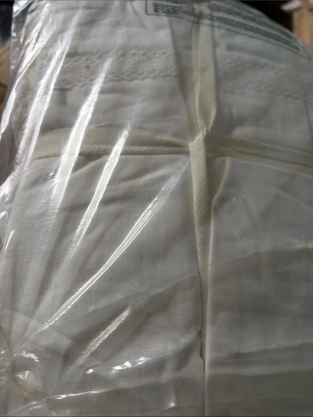 King Annabella Reversible Duvet Cover Set White - Stone Cottage: Laura Ashley